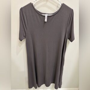 Zenana dress women’s large gray